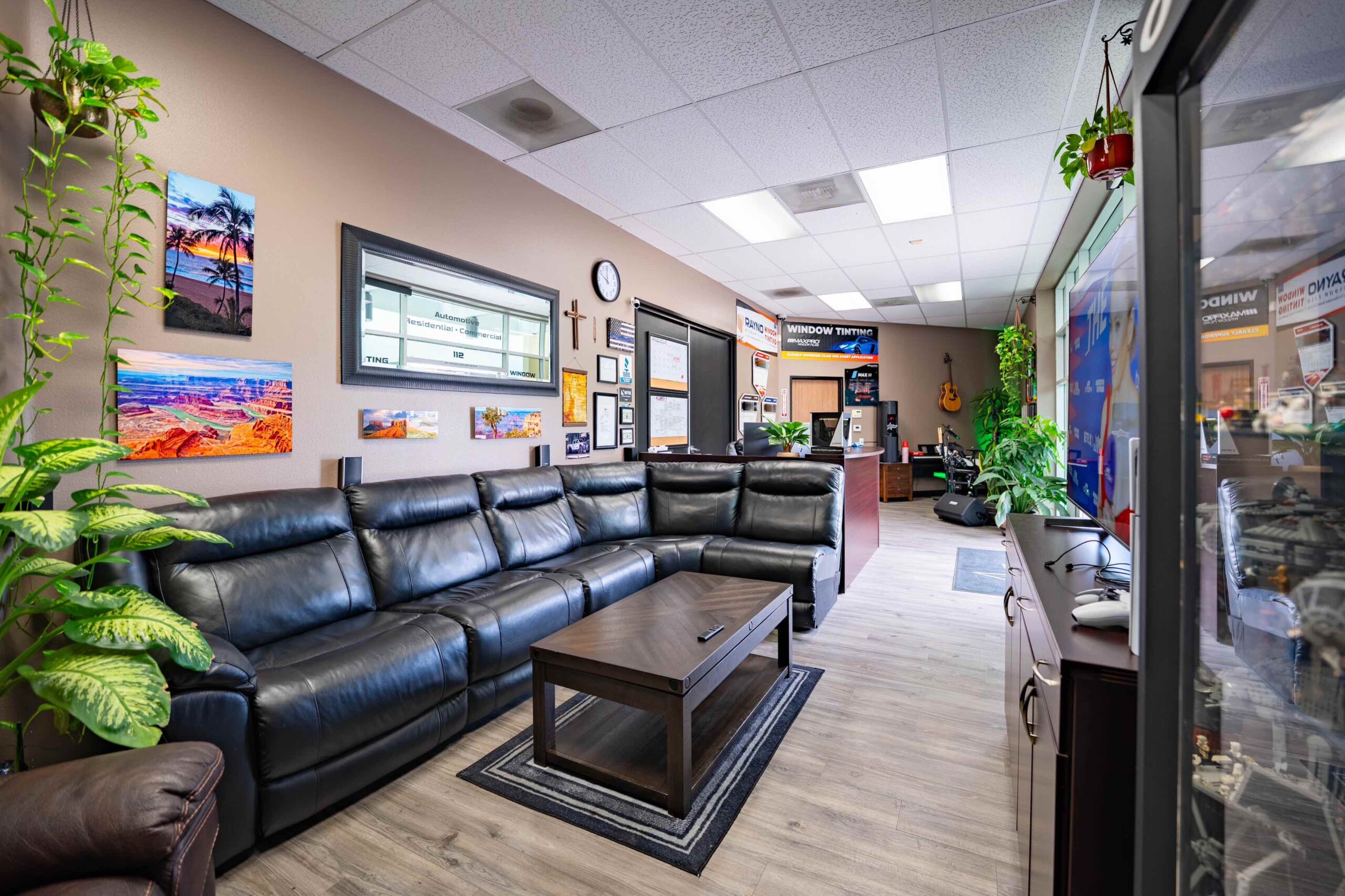 Blacked Out Window Tint Chula Vista Office