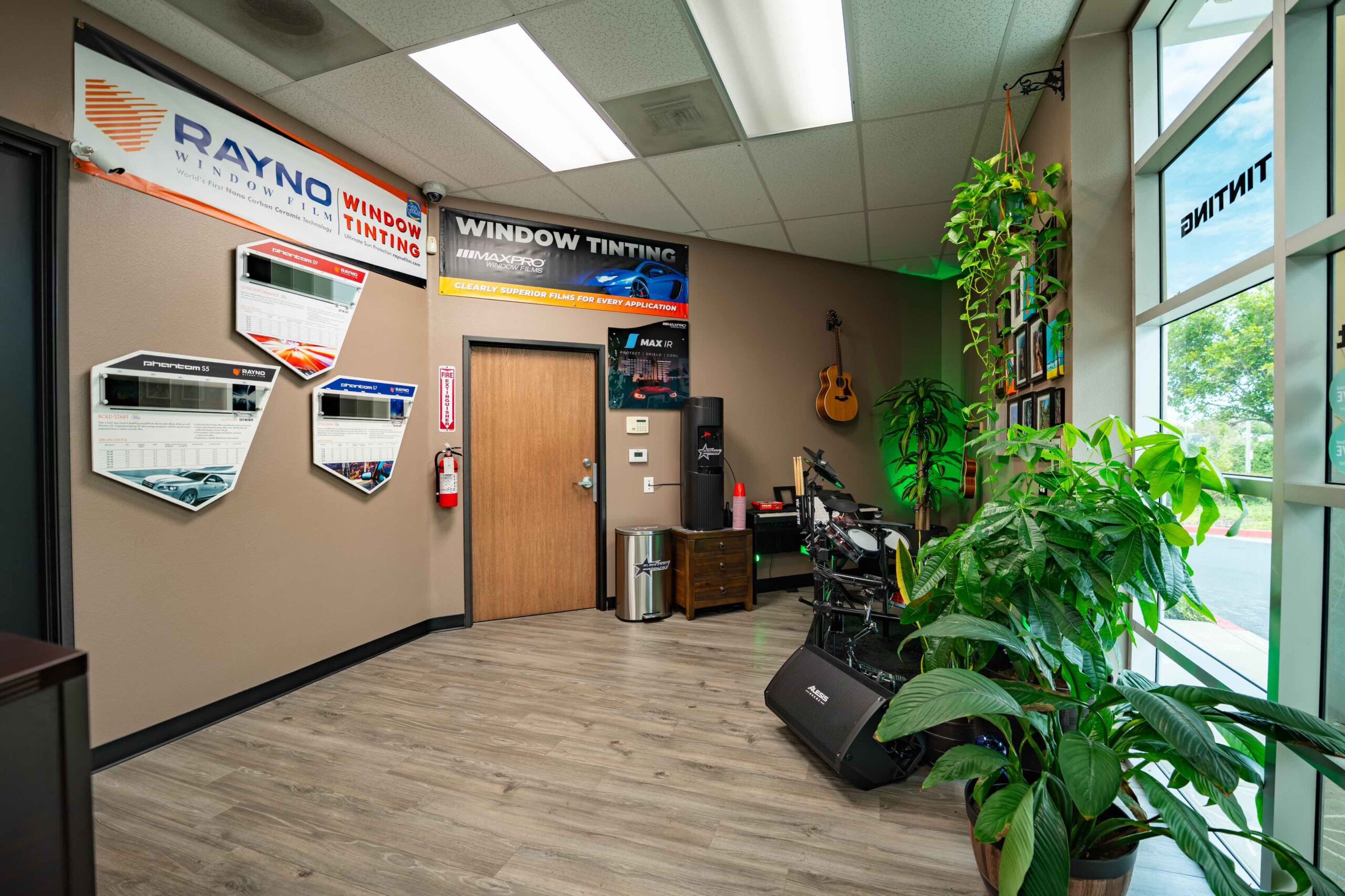Blacked Out Window Tinting Chula Vista Waiting Room